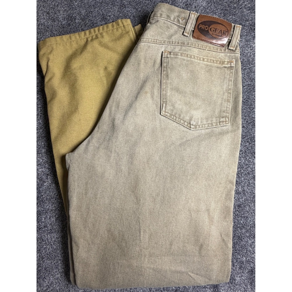 Pro Gear by Wrangler Mens Upland Hunting Brush Pants Khaki 34x32
